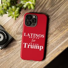 Load image into Gallery viewer, Latinos for Trump I Phone Cases