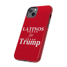Load image into Gallery viewer, Latinos for Trump I Phone Cases