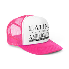 Load image into Gallery viewer, Latinos for America First Trucker Cap