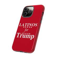 Load image into Gallery viewer, Latinos for Trump I Phone Cases