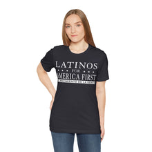 Load image into Gallery viewer, LATINOS FOR AMERICA FIRST TShirt