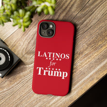 Load image into Gallery viewer, Latinos for Trump I Phone Cases