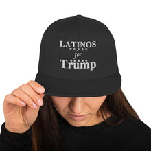 Load image into Gallery viewer, Latinos for Trump Black Cap
