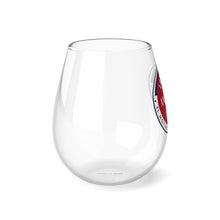 Load image into Gallery viewer, Stemless Latinos for America First Wine Glass
