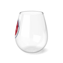 Load image into Gallery viewer, Stemless Latinos for America First Wine Glass
