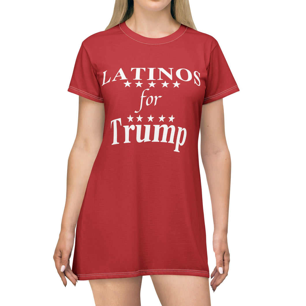 Womens Latinos for Trump Dress